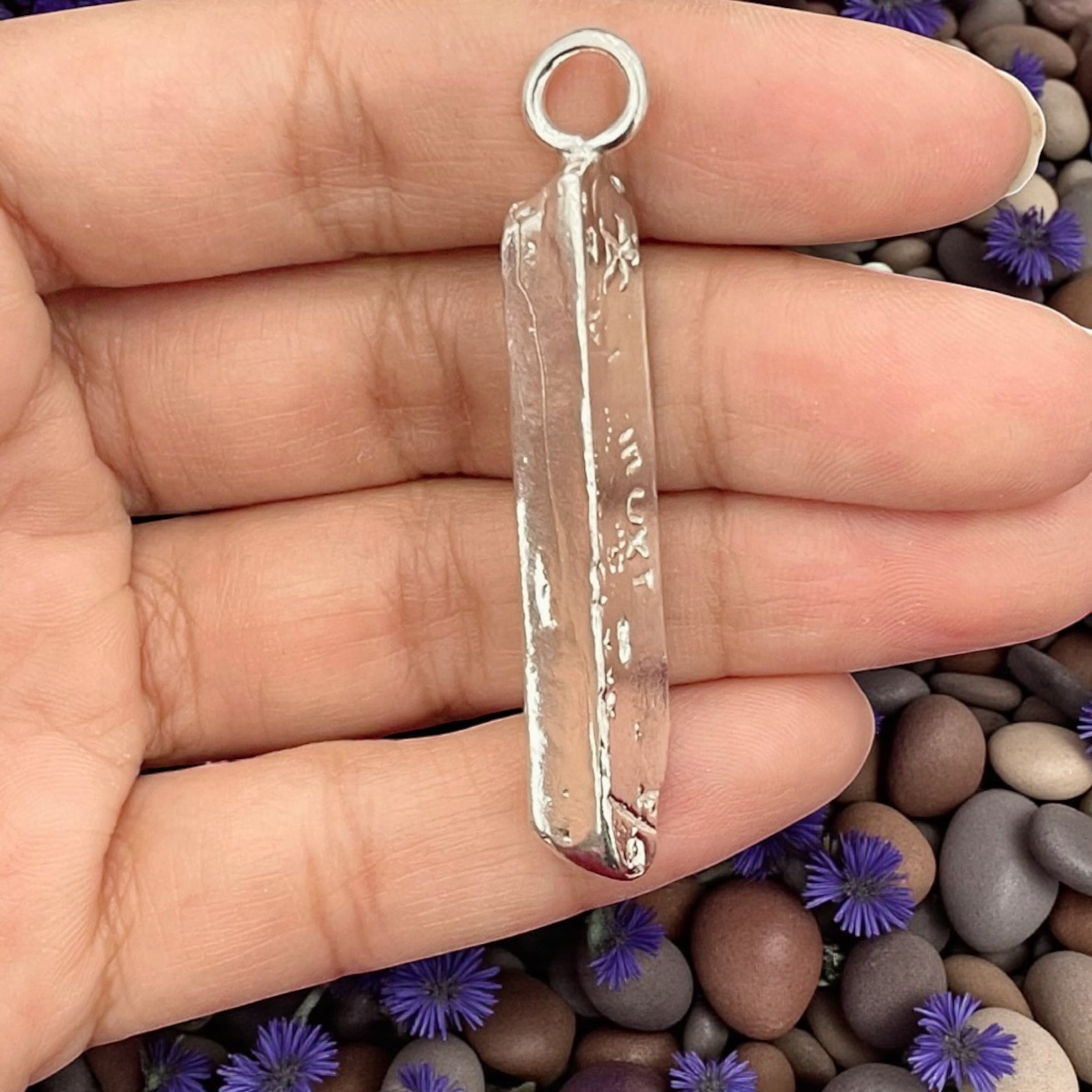 ATOCHA SILVER BAR PENDANT