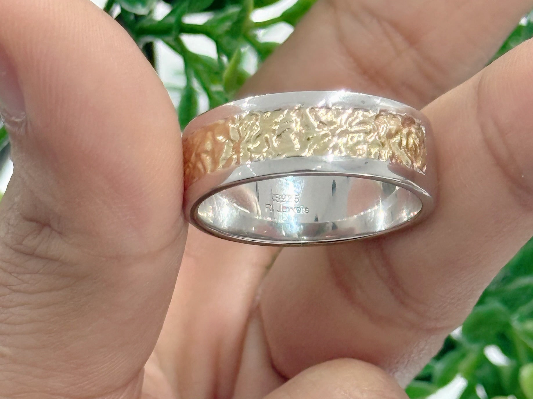 925 SOLID STERLING SILVER BAND