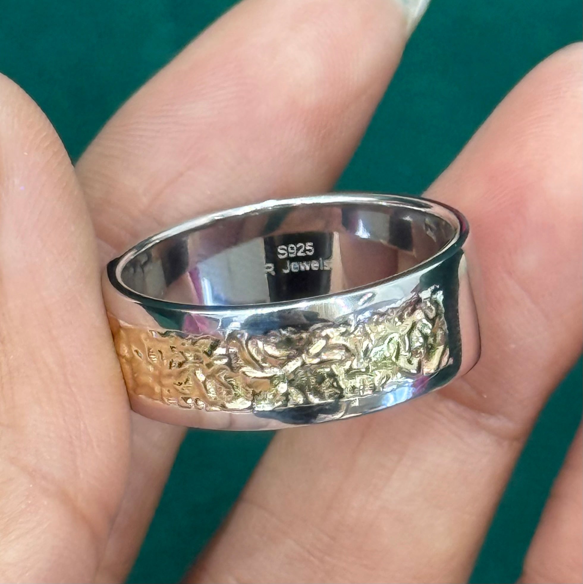 925 SOLID STERLING SILVER BAND