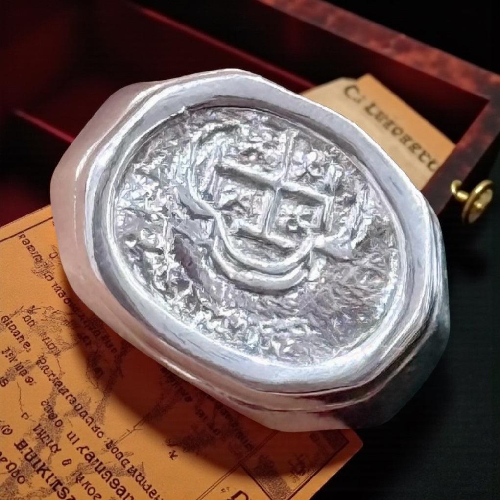 ATOCHA SILVER COIN RING UNISEX