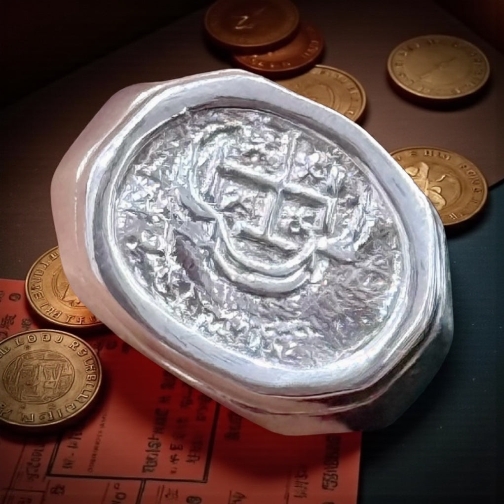 ATOCHA SILVER COIN RING UNISEX