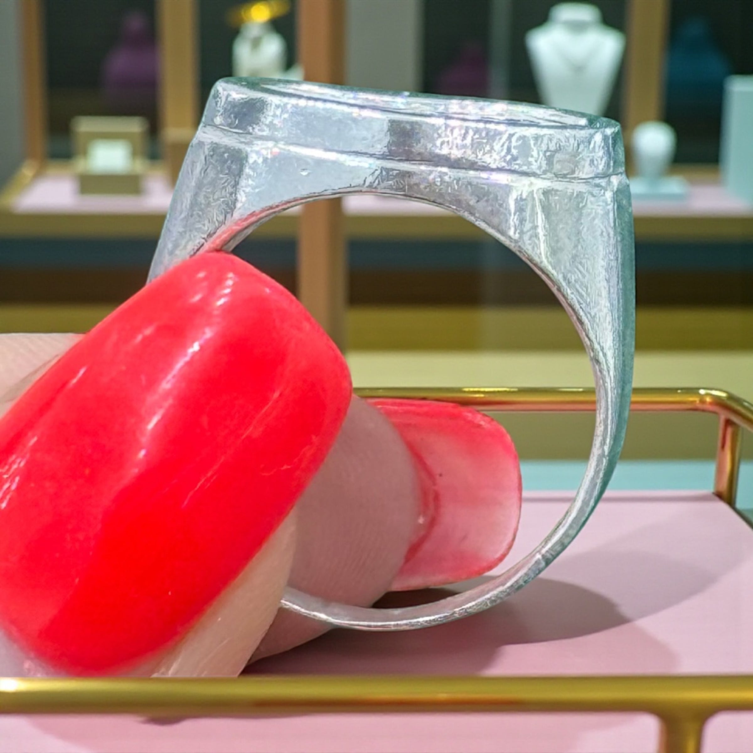 ATOCHA SILVER COIN RING UNISEX