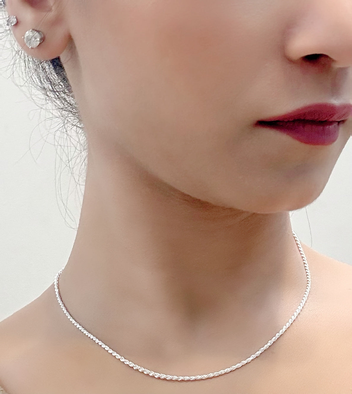 925 ITALIAN SOLID STERLING SILVER BEAUTIFUL FINE CHAIN 1.5MM SOLD PER PIECE