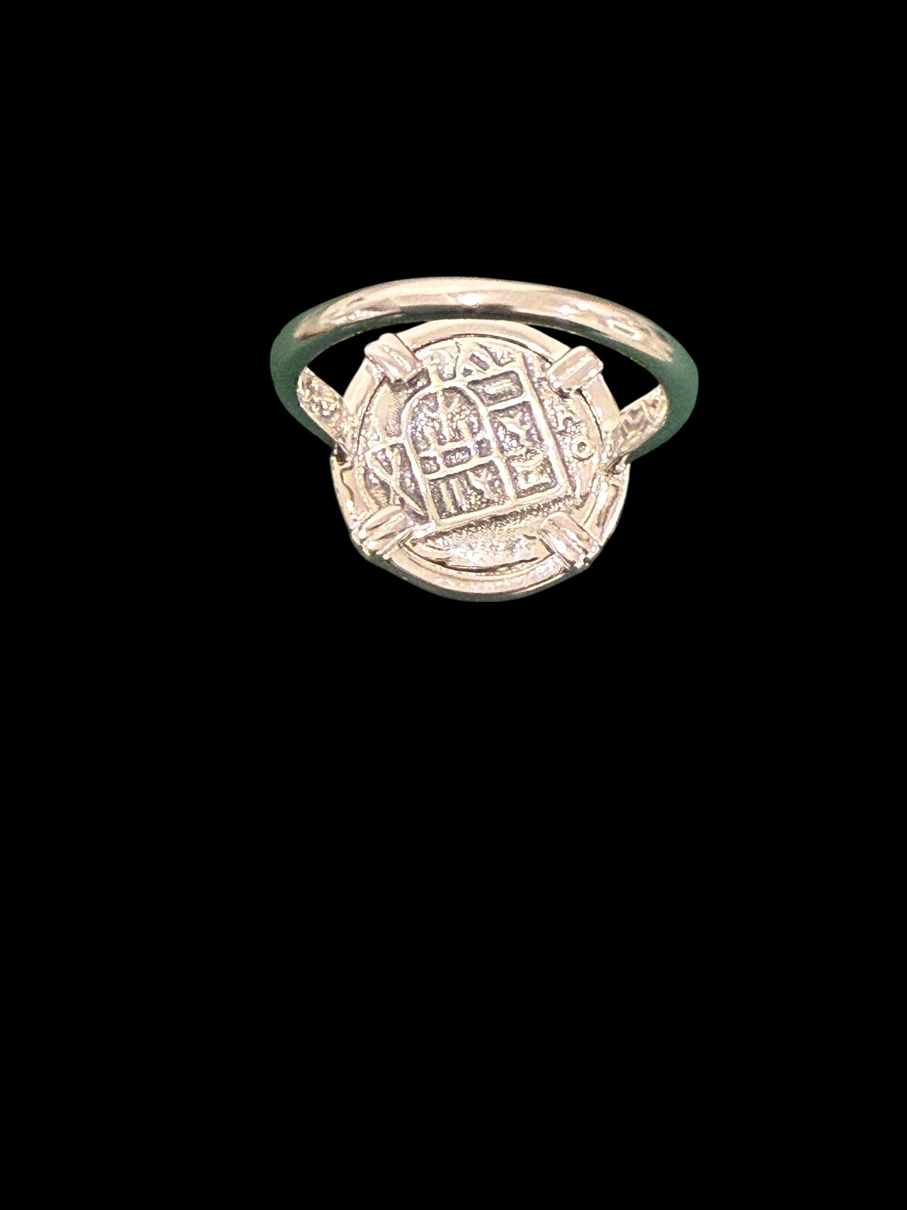 Gorgeous mini atocha coin ring