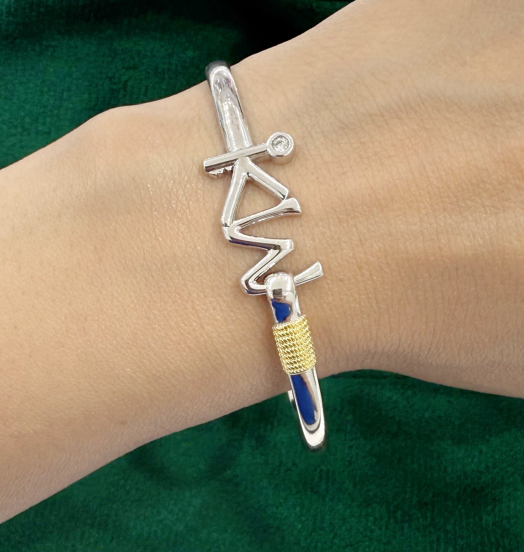 Beautiful KW Key West Bracelet 925 Sterling Silver