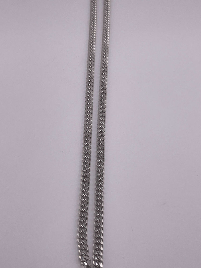 925 ITALIAN SOLID HEAVY STERLING SILVER CUBAN CHAIN 5MM