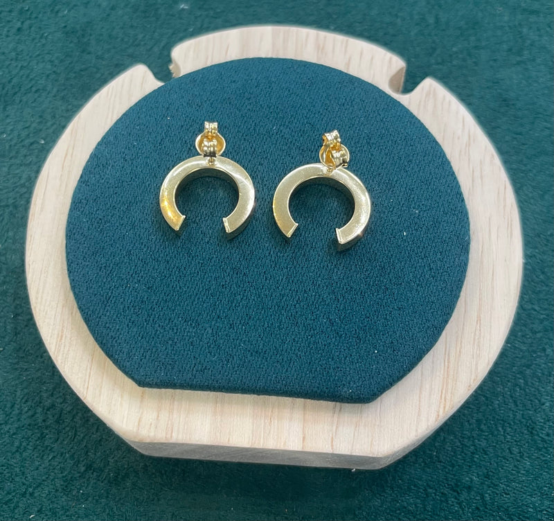 14K REAL GOLD STYLISH STUD EARRINGS