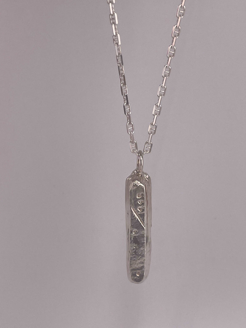 ATOCHA  SILVER BAR PENDANT