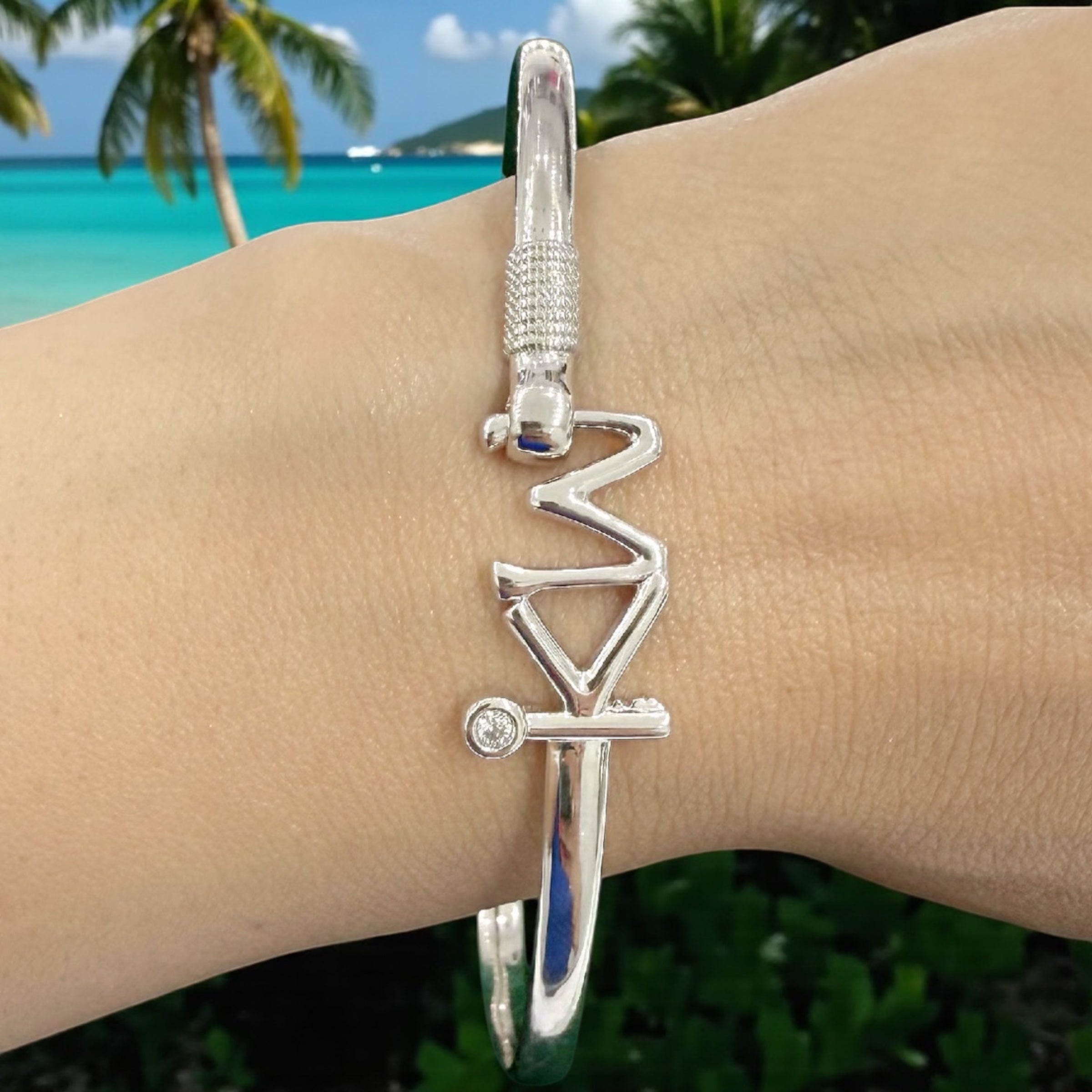 Beautiful KW Key West Bracelet 925 Sterling Silver