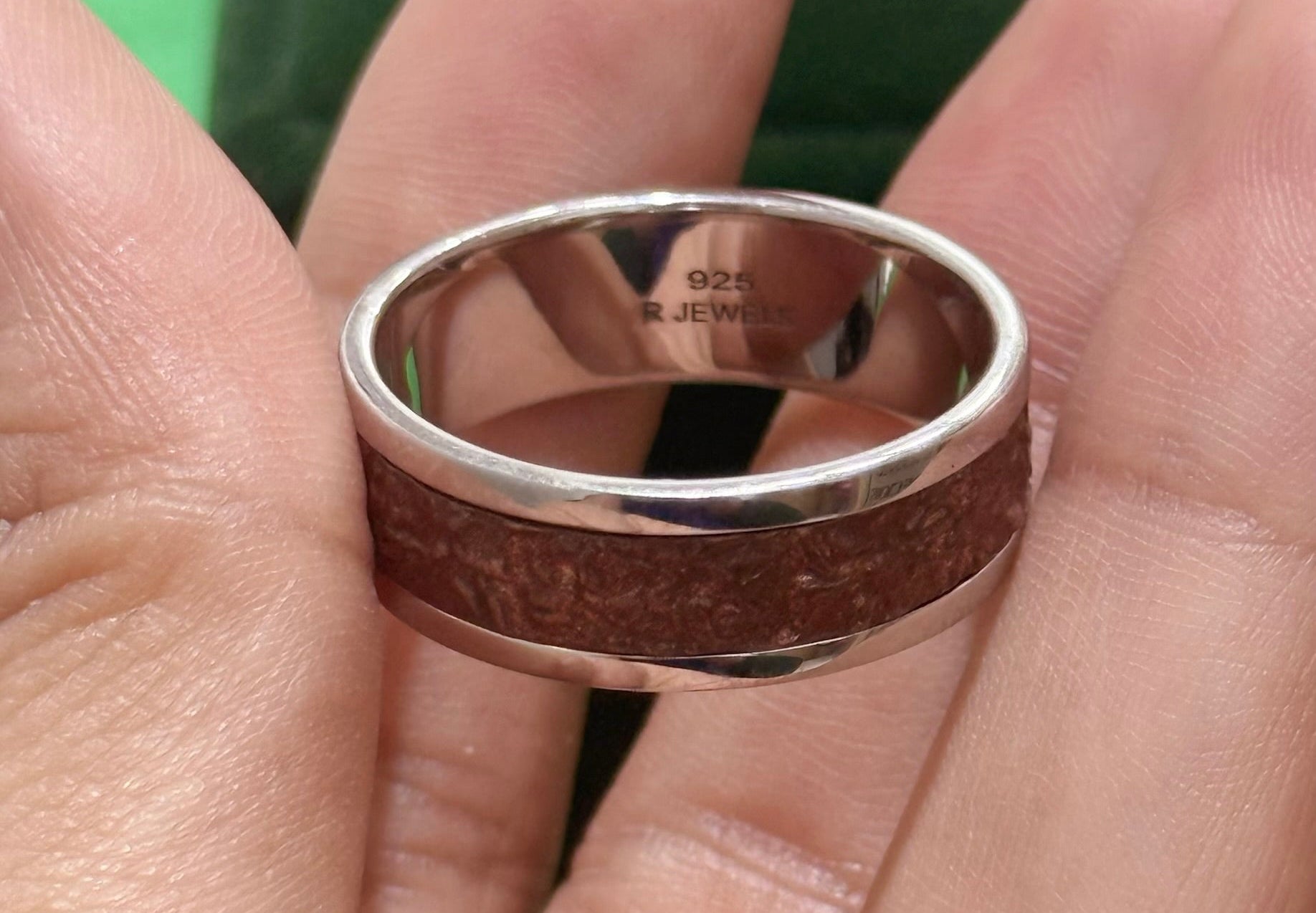 ATOCHA SILVER COPPER RING SIZE 11