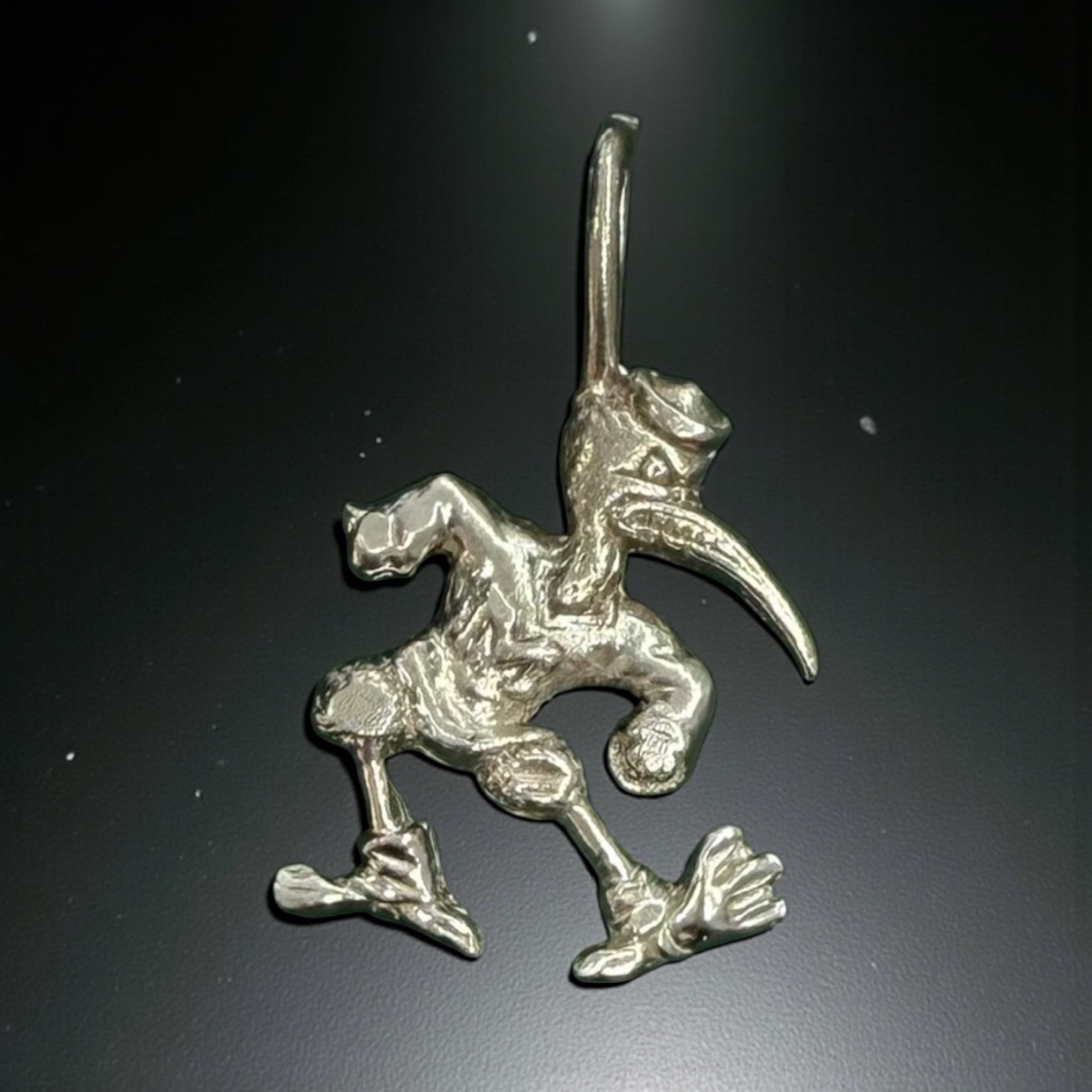 Handmade 925 sterling silver Miami hurricane pendant