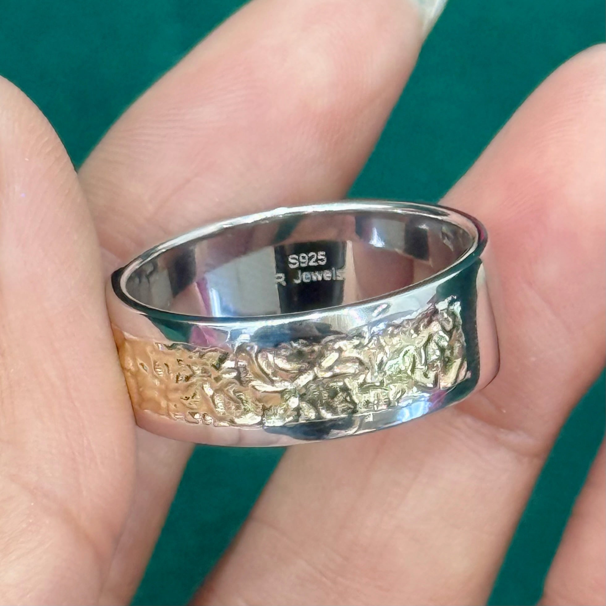 925 SOLID STERLING SILVER BAND