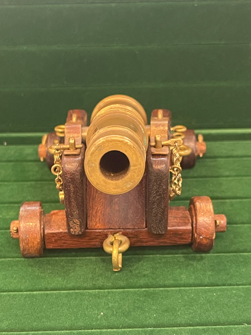 WORKING MODEL BRASS CANON