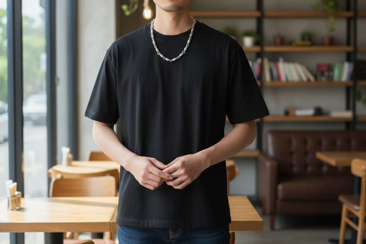 925 ITALIAN SOLID STERLING SILVER HANDMADE HEAVY SWIVEL CHAIN 8MM