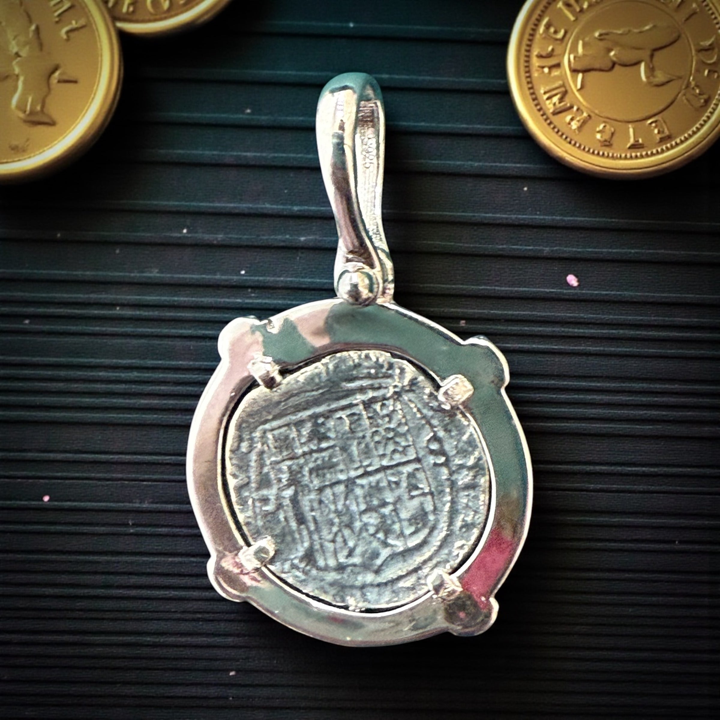 ATOCHA 1622 sterling silver pendant