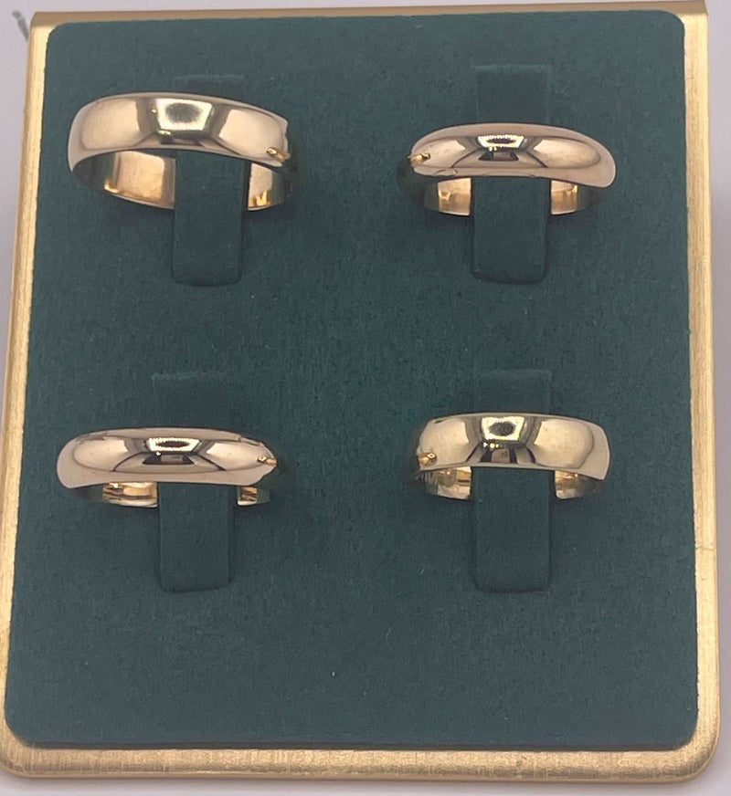 14K REAL SOLID GOLD BANDS