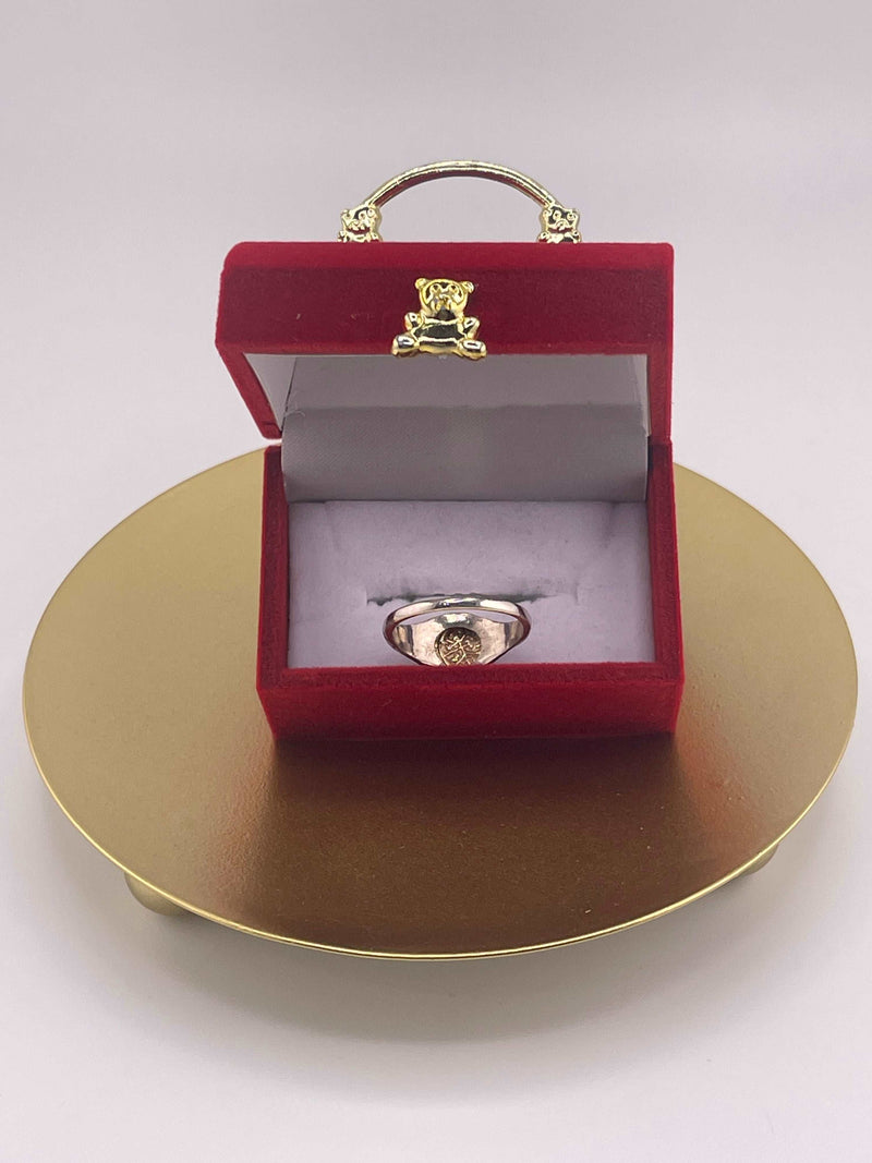 NUESTRA SENORA DE ATOCHA SILVER AND GOLD MINI COIN RING