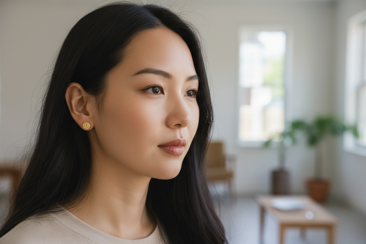 14k real solid gold shipwreck jewelry set studs, ring and pendant