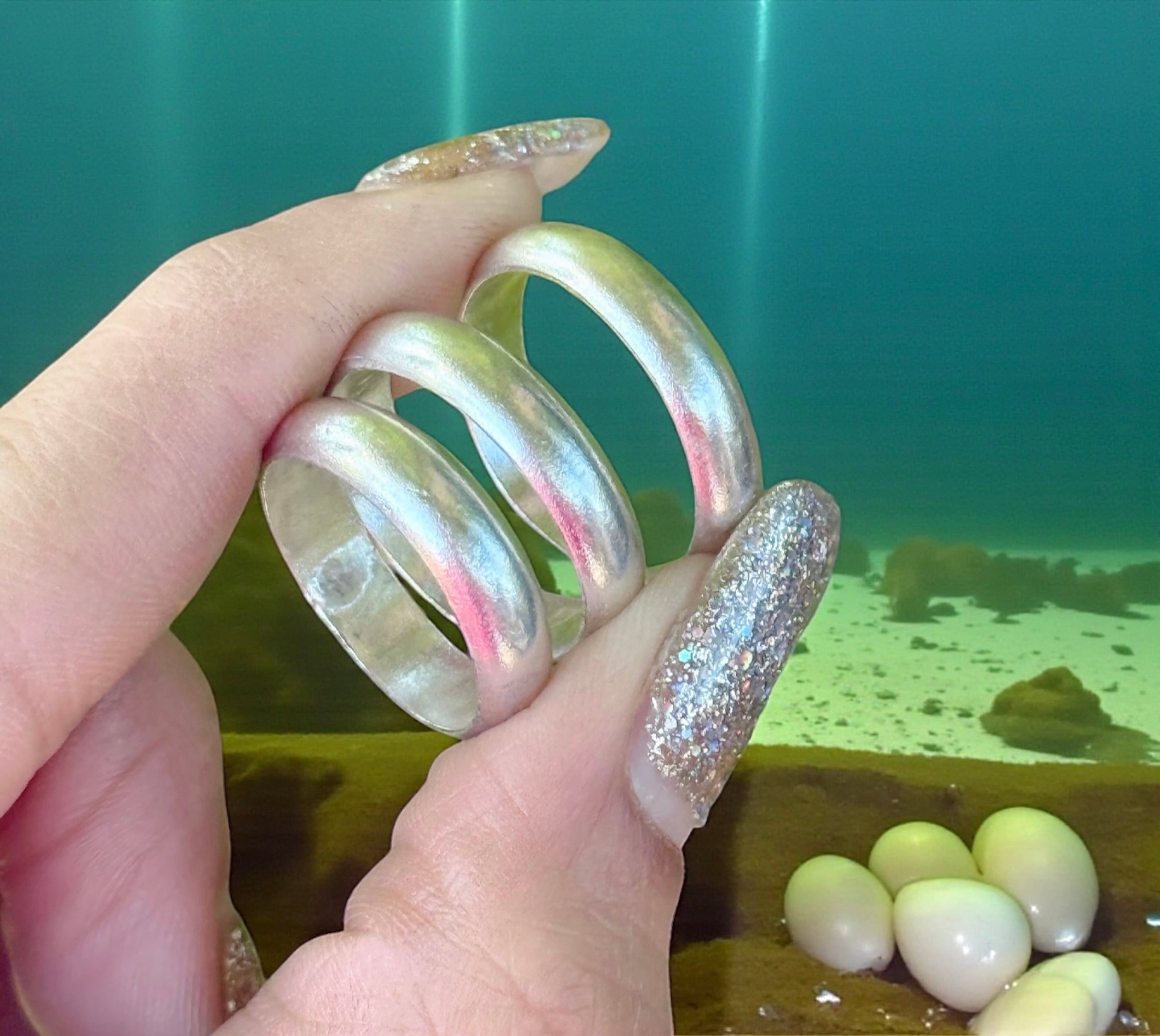 BEAUTIFUL HANDMADE 925 STERLING SILVER BAND