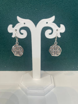 ATOCHA SILVER MINI COIN EARRINGS