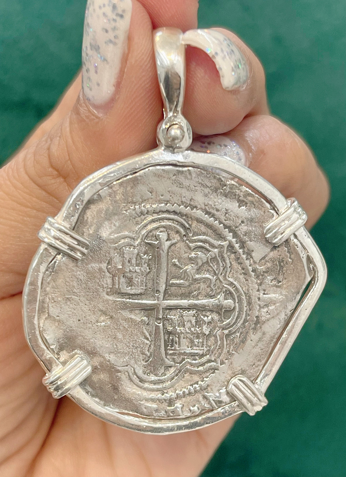 Atocha shipwreck mini coin store pendant