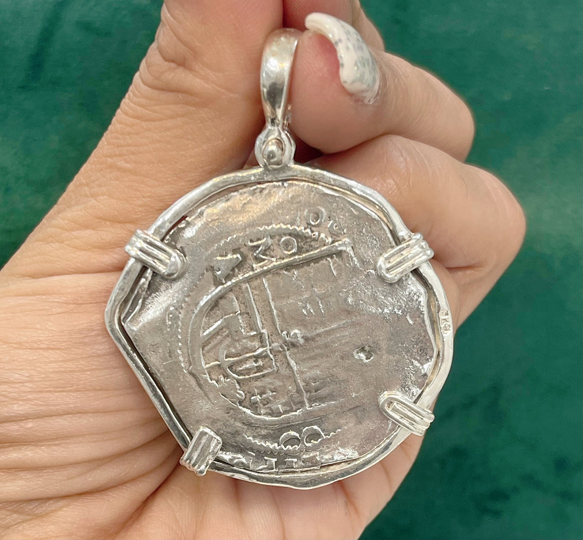 Atocha shipwreck mini popular coin pendant