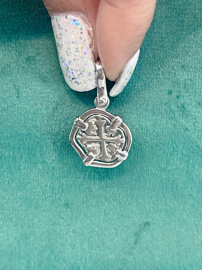 ATOCHA SILVER MINI COIN PENDANT