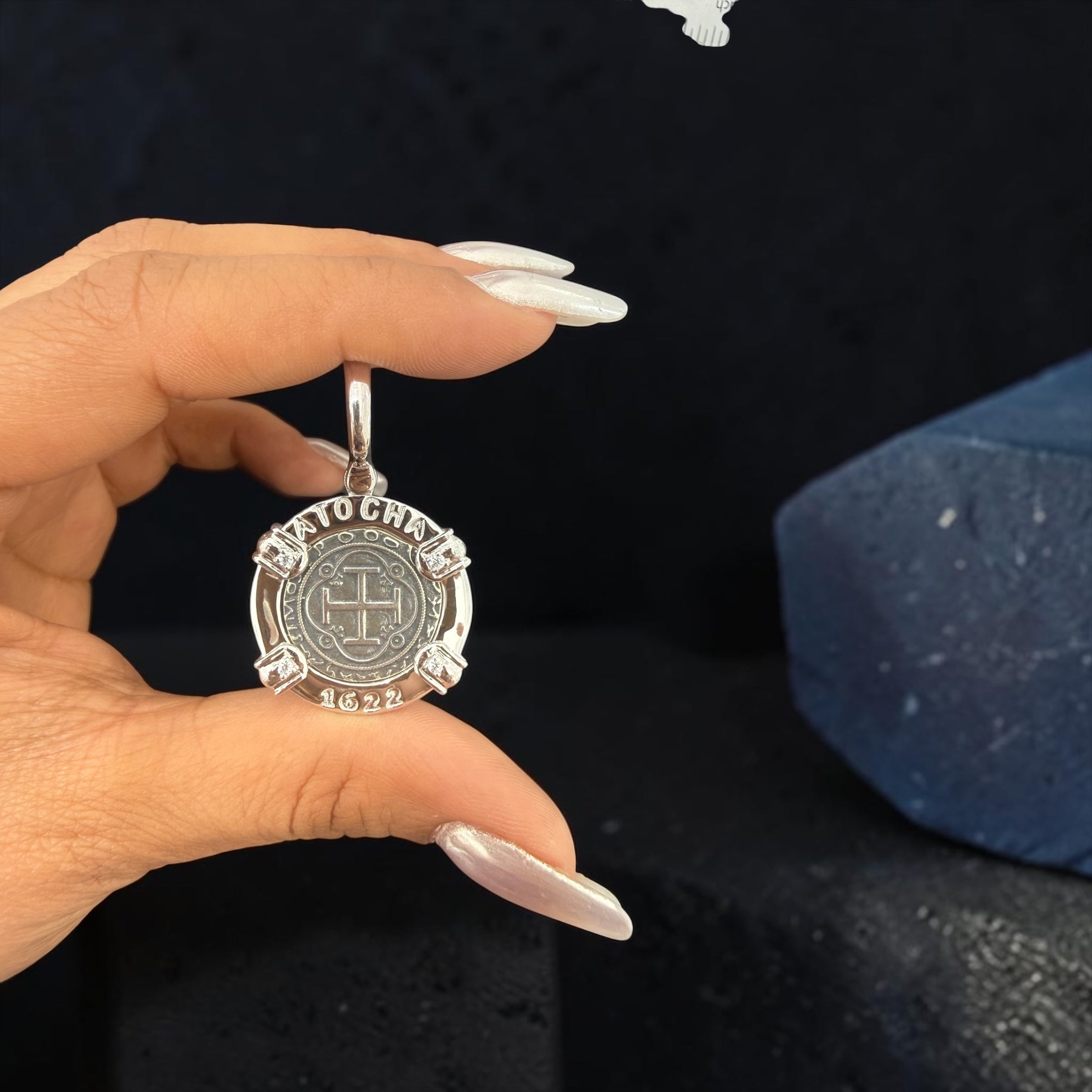 ATOCHA sterling silver pendant